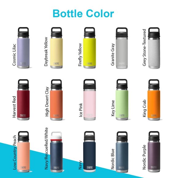 Personalized Laser Engraved Yeti Bottle, Get your Name & Logo Engraved on Yeti - Picture 3 of 9